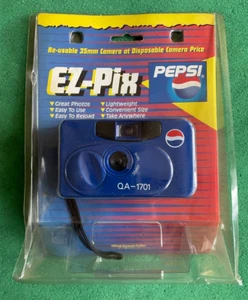 Vintage Pepsi Cola Kamera 35mm EZ-Pix QA-1701 seltenes Modell ideal für Sammler  - Bild 1 von 2