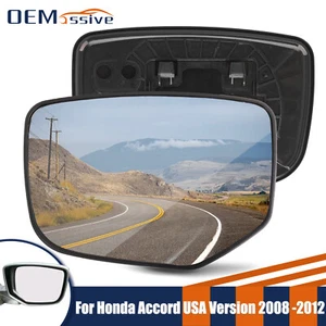 Espejo retrovisor lateral derecho pasajero cristal repuesto sin calefacción para Honda Accord 08~12 - Imagen 1 de 9