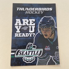 2012/2013 seattle thunderbirds hockey pocket schedule Card