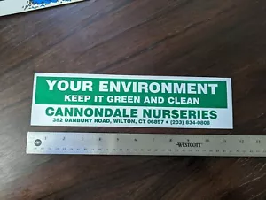 1992 Keep it Green Vintage Stoßstange Aufkleber - Bild 1 von 1