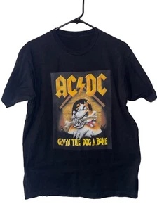 AC/DC shirt GIVIN the DOG A BONE Size L, Enjoy FAST Same Day Ship, htf, rare - Picture 1 of 11