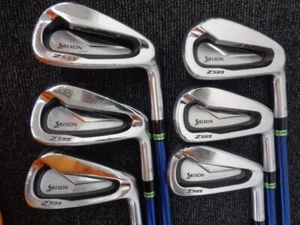 Golf Iron Set Dunlop Srixon Z585 TOUR AD AD-95 (S) 6pcs 5-P JAPAN - Picture 1 of 6