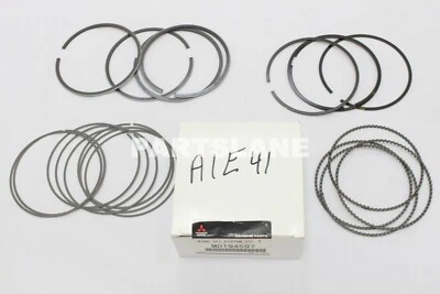 Juego de anillos de pistón Mitsubishi Galant Montero Outlander Pajero OEM MD194597 Foto 1 de 2