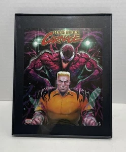 Eddie Brock Carnage #2 Comic MCU Wall Art Framed 8” X 10” - Picture 1 of 2