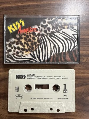 KISS Animalize  Cassette Tape 1984 Polygram EXCELLENT TESTED - Image 1 of 2