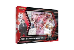 IN HAND NOW Pokemon TCG - Destined Rivals: Team Rocket's Mewtwo EX Box - Picture 1 of 1