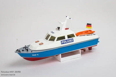 Aeronaut 305900 WSP 1 - Polizeiboot der Wasserschutzpolizei Schnellbaukasten  - Bild 1 von 4