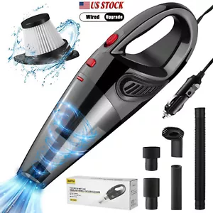 Portable Car Vacuum Cleaner Wet&Dry Handheld Strong Suction Car Handheld Vacuum - Picture 1 of 13