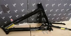 Commencal Super4 2008  FRONT TRIANGLE frame AND seat-stays, size L, NEW