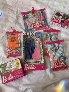 Barbie/ Ken New Lot of Seven Pieces Outfits Ken Shoes Kitty Set - Picture 1 of 8