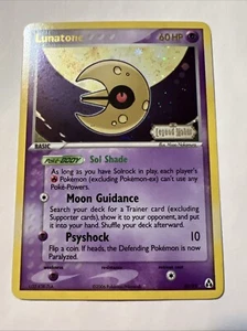 Pokémon TCG Lunatone EX Legend Maker 20/92 Reverse Holo Rare - Bild 1 von 9