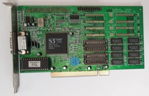 Karta graficzna VTech / PC Partner 702715C PCI (S3 Trio32, 1MB, retro, 1995) - Zdjęcie 1 z 4