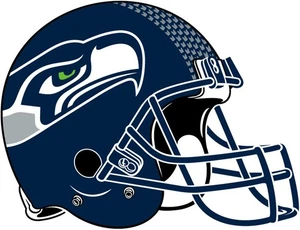 Seattle Seahawks Weather Resistant Vinyl Sticker/Decal 04 - Picture 1 of 1
