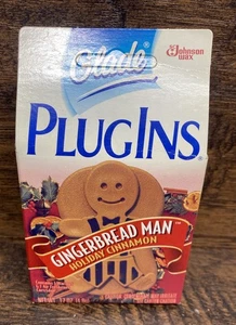 Discontinued Glade Gingerbread Man Holiday Cinnamon Plug In Warmer & Oil Vintage - Picture 1 of 4