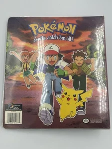 Vintage 1999 Plymouth 3 Ring Card Binder Nintendo Pokemon W/Over 100 90s Cards - Picture 1 of 24