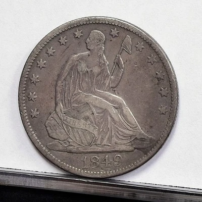 1849-O Liberty Seated Half Dollar - XF Details, Cleaned (#59631-L) - Image 1 of 4