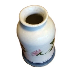 Vtg Ceramic Pottery REED DEFUSER  HAND MADE Signed VASE flowers GUC - Picture 1 of 7