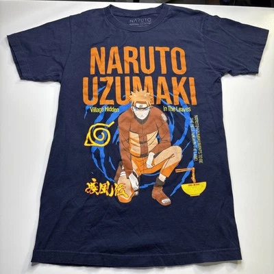 Naruto Uzumaki Black T-Shirt Village Shippuden Collection S - Image 1 of 4