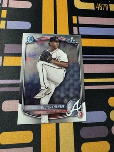 2025 Bowman - Chrome Prospects Didier Fuentes #BCP-87 (RC) - Bild 1 von 4