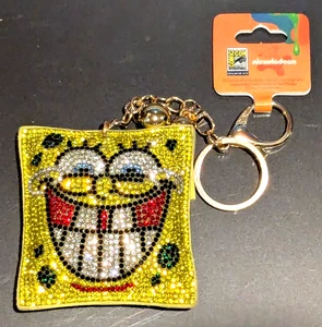 Bob Esponja SDCC 2025 Exclusivo Nickelodeon Estrás Borla Bolso Dije Llavero - Imagen 1 de 3