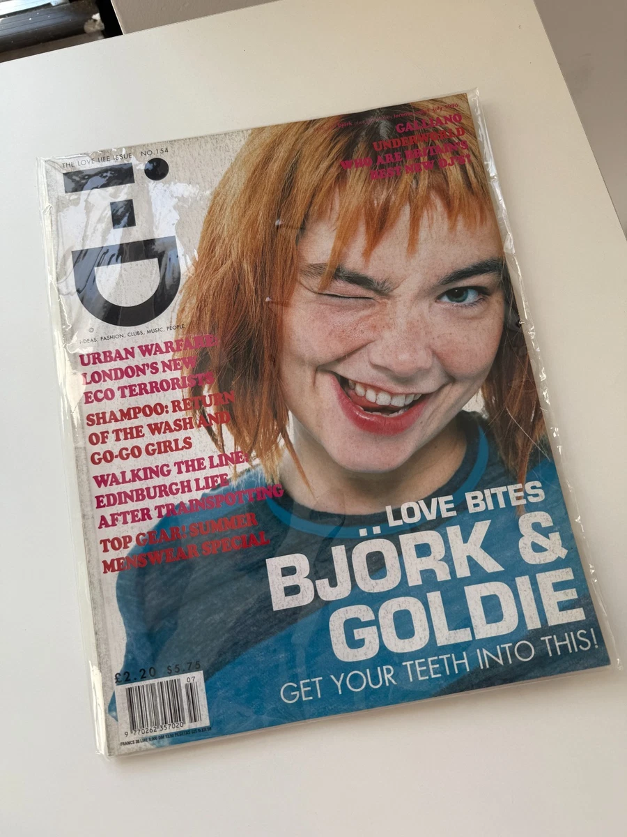 i-D Magazine Bjork Cover - The Love Life Issue - No. 154 July 1996