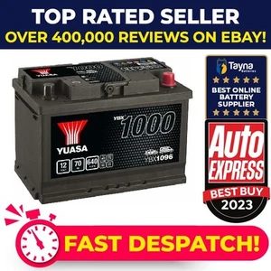 Battery fits LEXUS SC430 LC500h LS500H RCF ES350 ES250 ES200 UX200 2001 on 096 - Picture 1 of 4