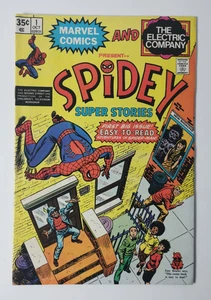 Spidey Super Stories #1 (Marvel 1974) Spider-Man Origin Retold VF+ - Picture 1 of 3