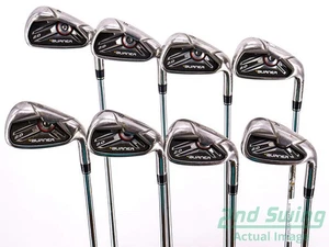 TaylorMade Burner 2.0 HP Iron Set 4-PW AW Steel Stiff Right 38.5in - Picture 1 of 8