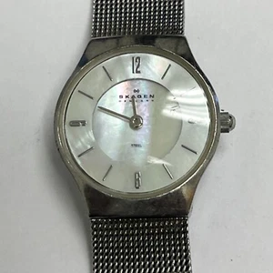 Skagen Slimline Mesh 233XSSS Wrist Watch for Women - Picture 1 of 8