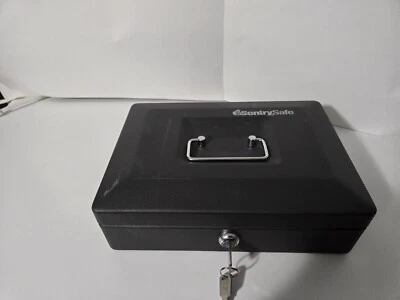 Sentry Safe Cash Box With Key - Image 1 of 3