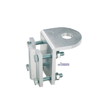 ALAN ALBRECHT Albrecht Alu Antennenhalterung bis 30mm Rohr für DV PL Fuß LKW Boote Wohnmobile