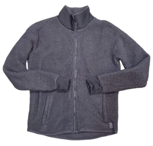 Giacca in pile Fila Sport Donna Sherpa Media Cerniera Intera Grigia Cerniera Tasche - Foto 1 di 3