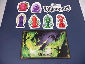 Disney Villainous Promo Postkarte & Sticker Brettspiel Ravensburger CG78 - Bild 1 von 1