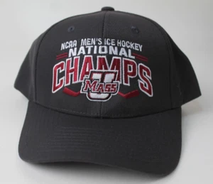 Umass Minutemen NCAA Ice Hockey National Champs Zephyr Snapback Hat Cap - Picture 1 of 6