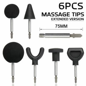 6x Massageköpfe Kegel + Flach + Kugelkopf + Spaten für SCHWERLAST Worx Stichsäge - Bild 1 von 9