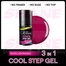 ALLUR COOL STEP GEL SMALTO UNGHIE SEMIPERMANENTE 3 IN 1 UV & LED REMOVER