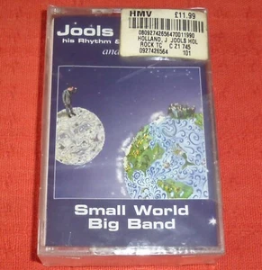 JOOLS HOLLAND - UK CASSETTE TAPE - SMALL WORLD BIG BAND - NEW & SEALED - Picture 1 of 5