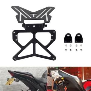 Motorcycle Rear Number Plate Hanger Universal Bracket Adjustable & Removable New - Picture 1 of 9