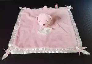 Douglas Cuddle Toy OSO BLANCO ROSA con ACBs 14"x14" Manta de Seguridad Banky - Imagen 1 de 10
