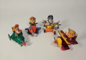 Vintage Disney Schwanz Spin Bären Lot, McDonalds Druckguss Metall Flugzeuge 4er Set - Bild 1 von 1