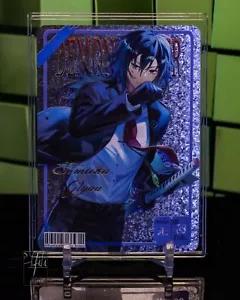 Demon Slayer Premium Premium Flash Holo Foil Card Giyu Tomioka Gold Stamp - Picture 1 of 3