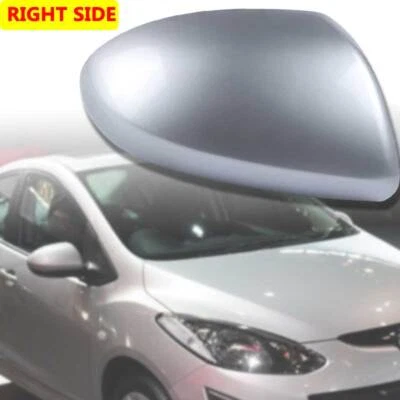 Tapa de cubierta de espejo retrovisor lateral derecho pasajero para Mazda 3 2010 2011 2012 2013, 2 plateada Foto 1 de 4