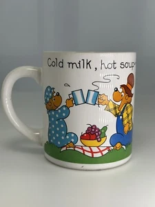 Vintage Berenstain Bears Coffee Mug A Princess House 1987 Handcrafted In Ceramic - Picture 1 of 7