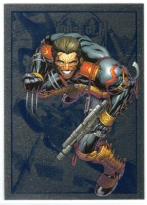 MARVEL 2014 MARVEL UNIVERSE SAPPHIRE BASE PARALLEL 48 WOLVERINE - Image 1 of 2