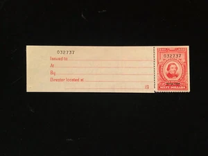 USA: postfrisch #R681 mit Tab Ngai NH, SELTENER Lebenslauf 50 $+ - Bild 1 von 2