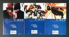 Civil War: X-men (2006) #'s 1 2 3 Near Complete Set VF-