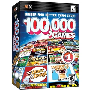 100,000 Games - Windows PC Game Collection on 3 CD-ROMs - Trusted eBay Seller - Picture 1 of 2