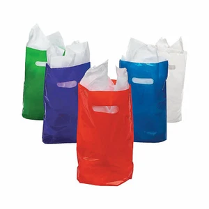 Colorful Goody Bags, Party Supplies, 50 Pieces - Picture 1 of 4