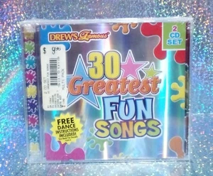 (2-1106) "DREW'S FAMOUS: 30 GREATEST FUN SONGS" / 2-CD / SEALED / THE HIT CREW - Picture 1 of 7
