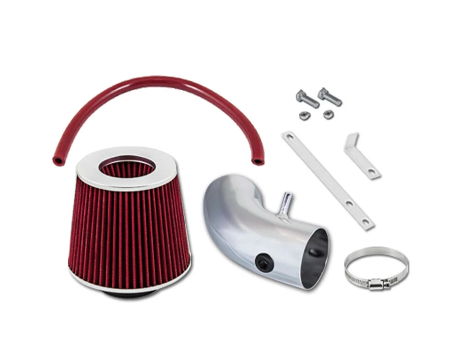 For 08-10 Dodge Avenger with 2.4L L4 GSP Red Short Ram Air Intake Kit + Filter  Foto 1 de 1